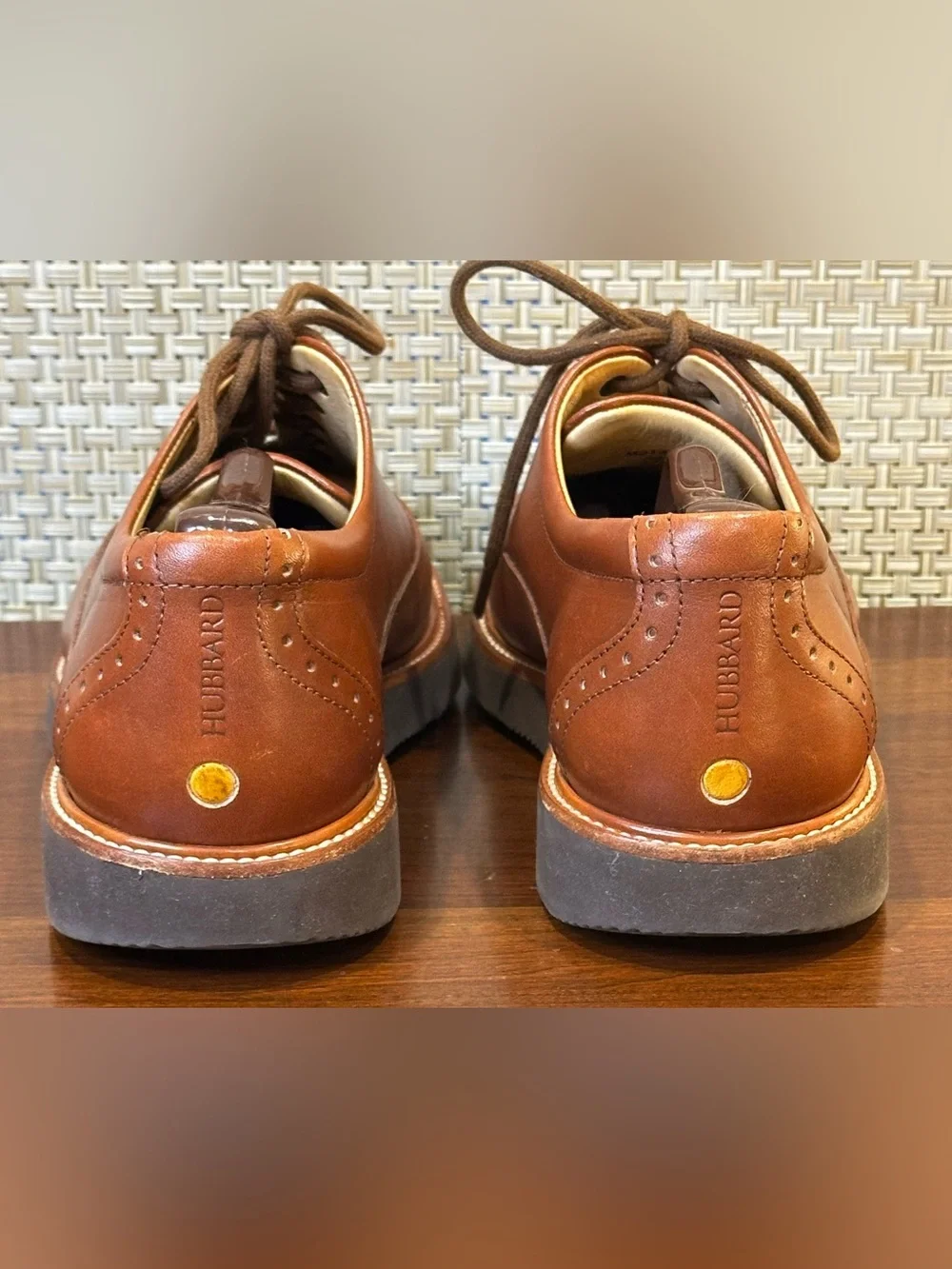 🌟HP🌟Samuel Hubbard Market Cap Dress Oxfords Whiskey Tan Cognac Leather PT 8W